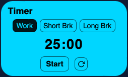 Focus Timer Widget
